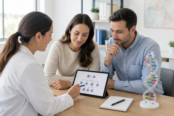 Genetic counseling conversation